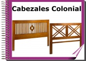 Colonial - Cabezales colonial